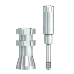 SIC Transfer Abutment "Universal 4.8", Open Tray Technique, incl. SIC Fixation Screw "Universal 4.8" 16.0 mm