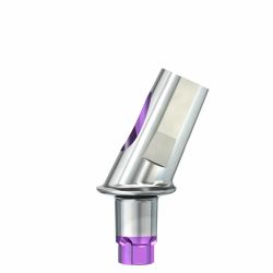 SICvantage Standard Abutment red, anterior, 25° angle