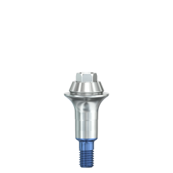 SICvantage Multi Unit Abutment "Universal 4,8" blau, gerade, GH 2,0 mm, inkl. Carrier