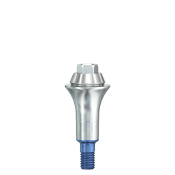 SICvantage Multi Unit Abutment "Universal 4,8" blau, gerade, GH 3,0 mm, inkl. Carrier