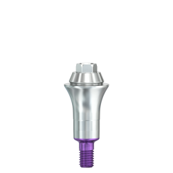 SICvantage Multi Unit Abutment "Universal 4,8" red, straight, GH 3,0 mm, incl. Carrier