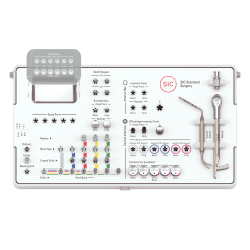 SICvantage Surgical Tray with Titanium Ratchet, equipped