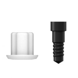 SICwhite CAD/CAM ZERABASE X WB, for bridgework (incl. Screw)