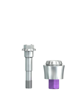 SIC Multi Unit Abutment "Universal 4,8" Ø 4,2 mm, straight, GH 3,0 mm, incl. Carrier