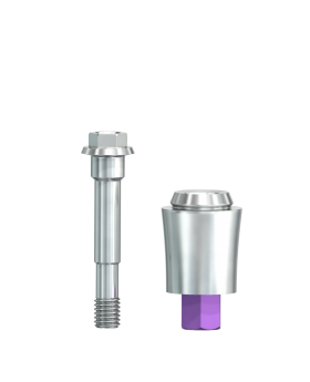 SIC Multi Unit Abutment "Universal 4,8" Ø 4,2 mm, straight, GH 5,0 mm, incl. Carrier