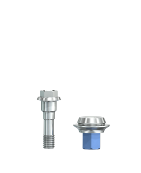 936820, SIC Multi Unit Abutment "Universal 4,8" Ø 3,3 mm, straight, GH 1,0 mm, incl. Carrier
