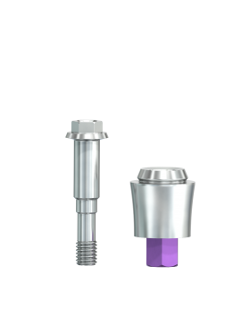 SIC Multi Unit Abutment "Universal 4,8" Ø 4,2 mm, straight, GH 4,0 mm, incl. Carrier